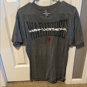 Flag Nor Fail Gray Graphic Tee